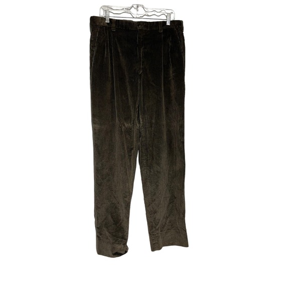 Jos. A. Bank Other - Jos. A Bank Men's Classic Fit Straight Leg Corduroy Pants Black Size 36
